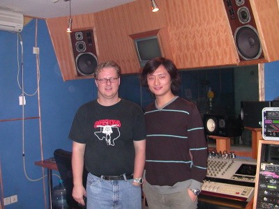 Me and my Chinese guitar teacher
