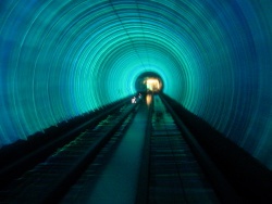 The trippy tourist tunnel