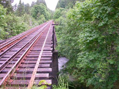 The other side of the longest trestle