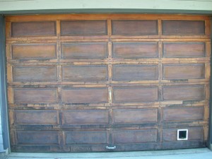 Our garage door