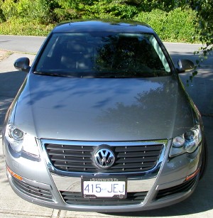 My mom's new Volkswagen Passat