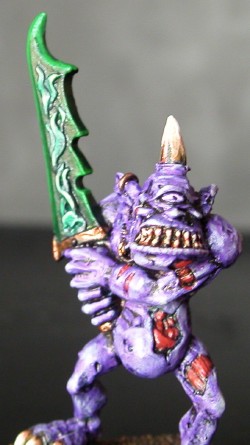 A pale purple OOP Plaguebearer