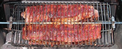 Ribs after second basting