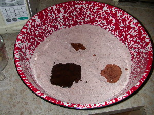 Ingrediants in Mixing Bowl