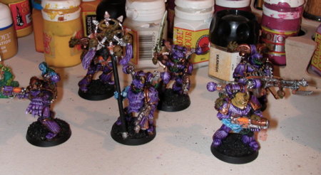 Progress on the purple Plaguemarines