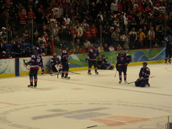 Dejection on the Slovakian side