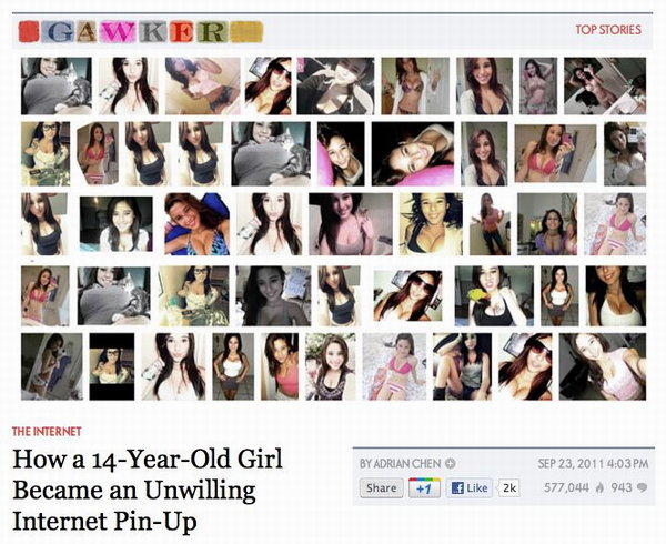 Angie Varona on Gawker