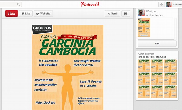 Spammers are targeting Pinterest now