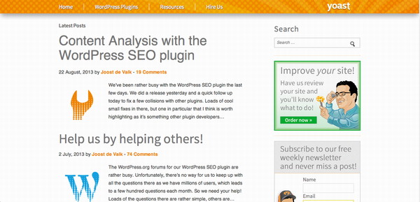 Yoast.com Screen Shot