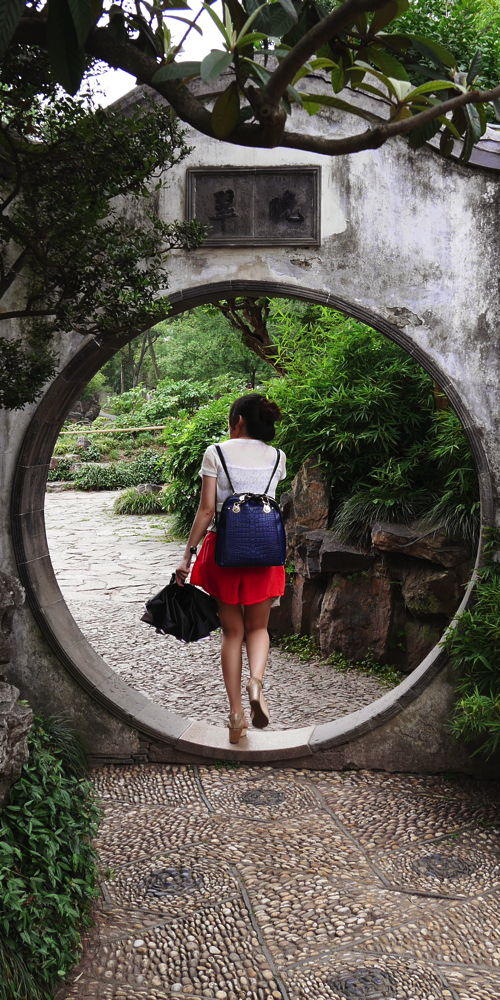 Moon Door in the Humble Administrator's Garden