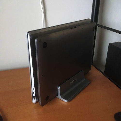 Vertical Dual Laptop Stand