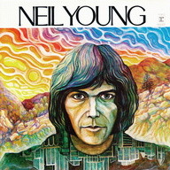 Neil Young's first solo album cover