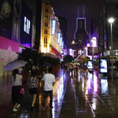 Shanghai In The Rain