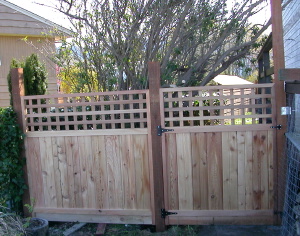 Just installed fence