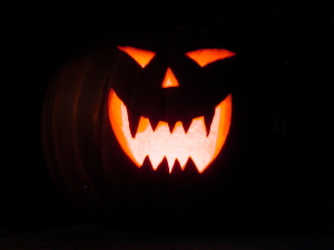 The second pumpkin I carved