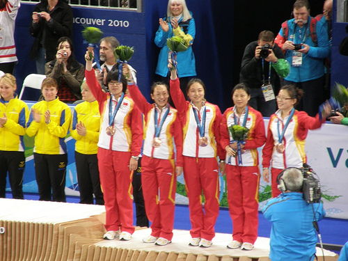 Chinese Women's Curling team wins Bronze