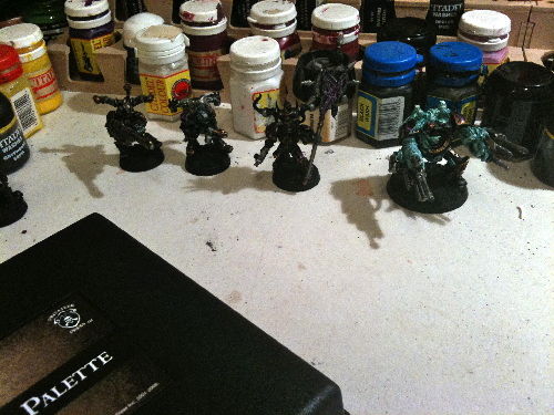 Work In Progress Chaos Space Marines