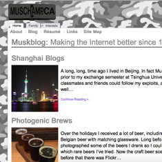 Muskblog Screen Shot