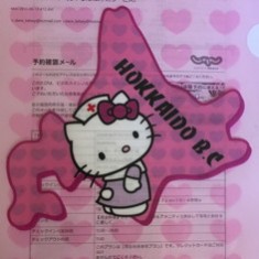 Hello Kitty Hokkaido Trip Folder